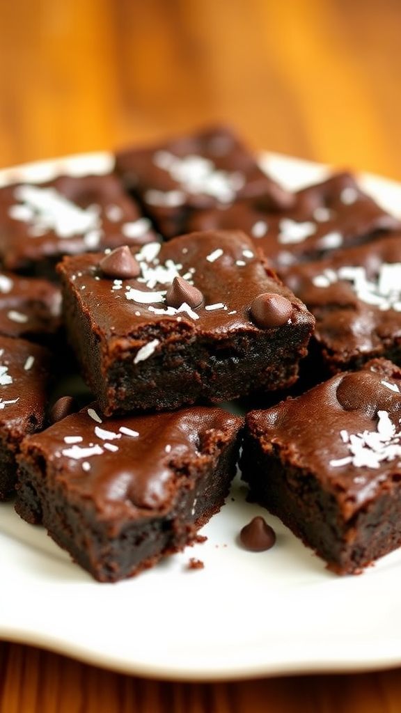 Coconut Oil Infused Brownies