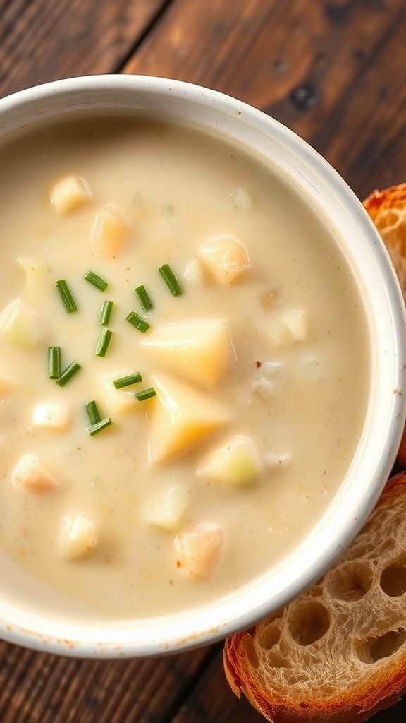 Creamy Potato and Leek Soup