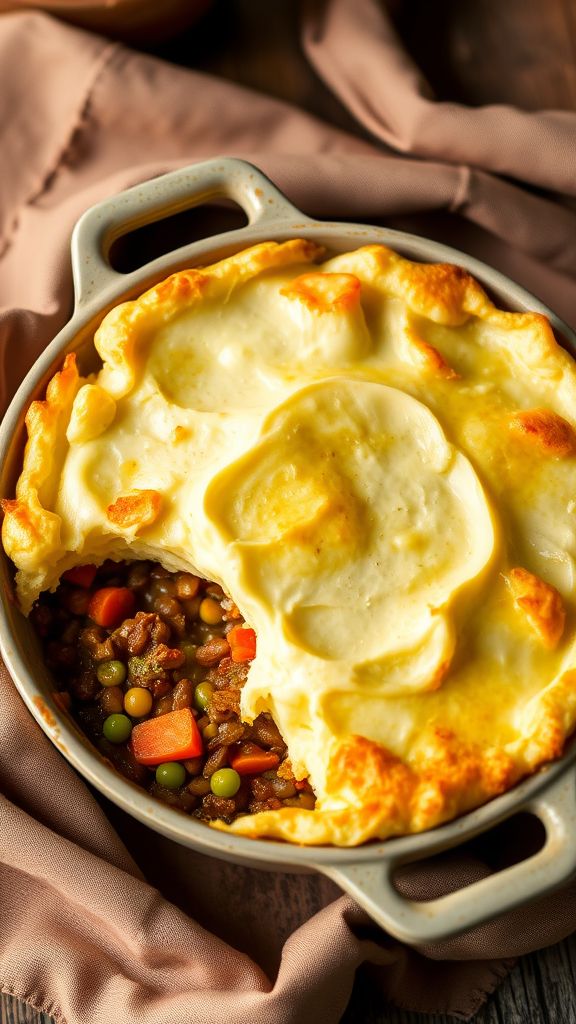 Curried Lentil Shepherd's Pie