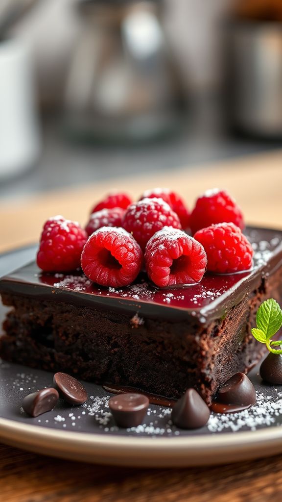 Decadent Chocolate Raspberry Delight