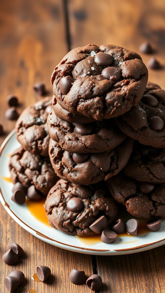 Decadent Vegan Chocolate Chip Bliss Cookies  