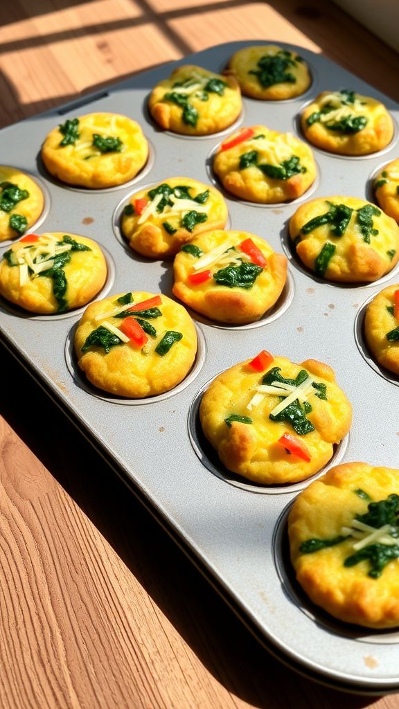 Easy Egg and Veggie Muffins 