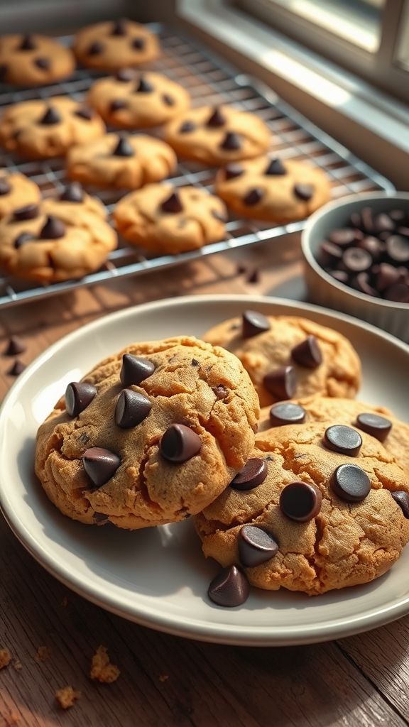 Easy Vegan Chocolate Chip Cookies