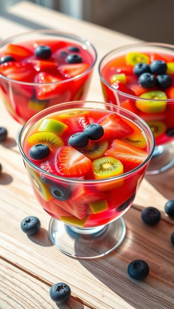 Easy Vegan Fruit Gelatin