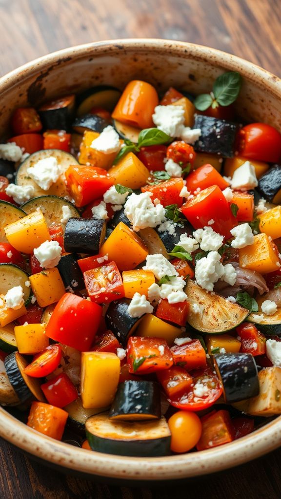 Flavorful Mediterranean Vegetable Bake  