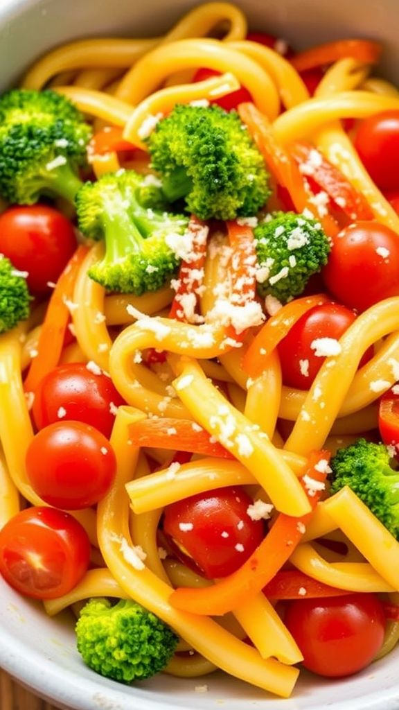 Freezer-Friendly Pasta Primavera  