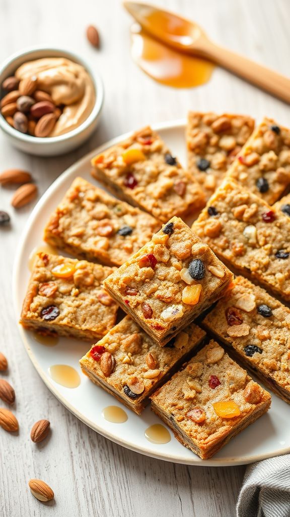 Fruit and Nut Breakfast Bars  