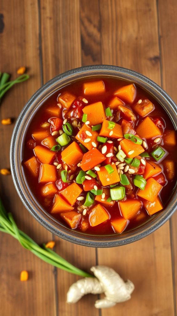 Ginger-Sesame Carrot Chili