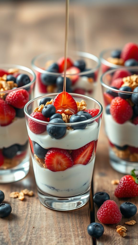 Greek Yogurt Parfait Cups