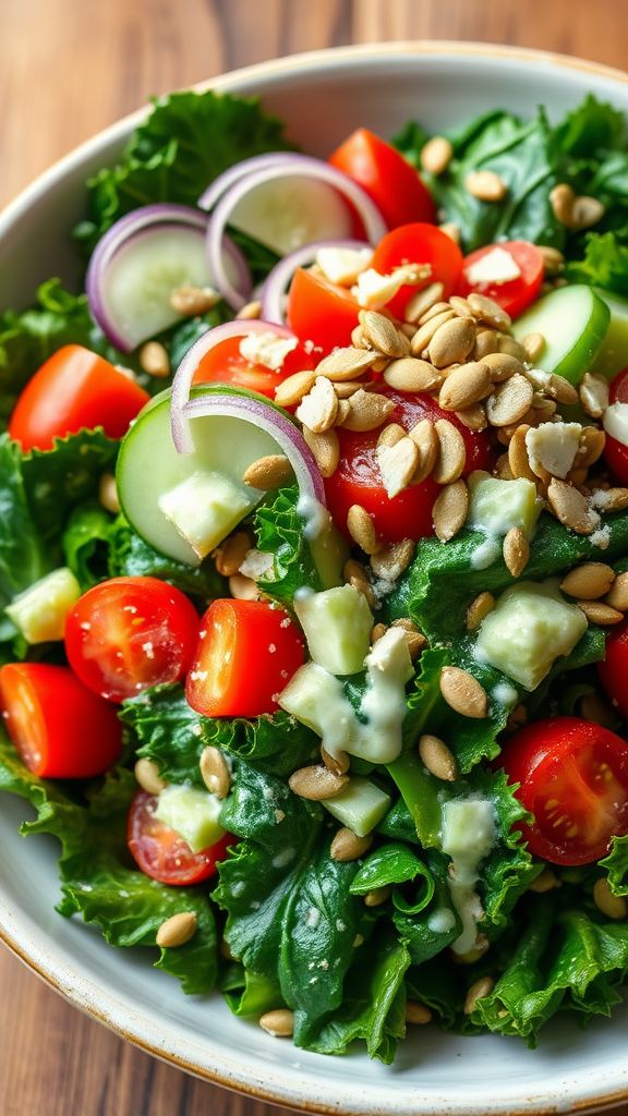 Green Goddess Kale Salad