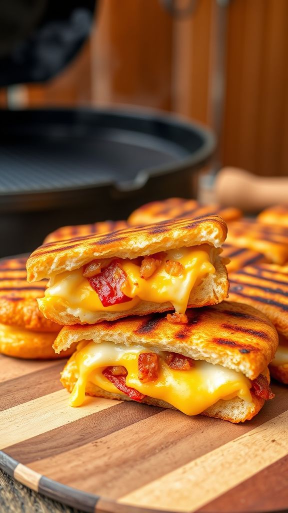 Grilled Bacon and Cheese Bites  