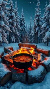 hearty campfire dinners to keep you warm this winter