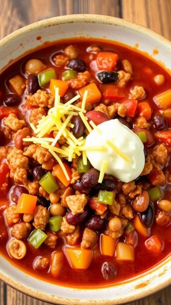 Hearty Turkey Chili