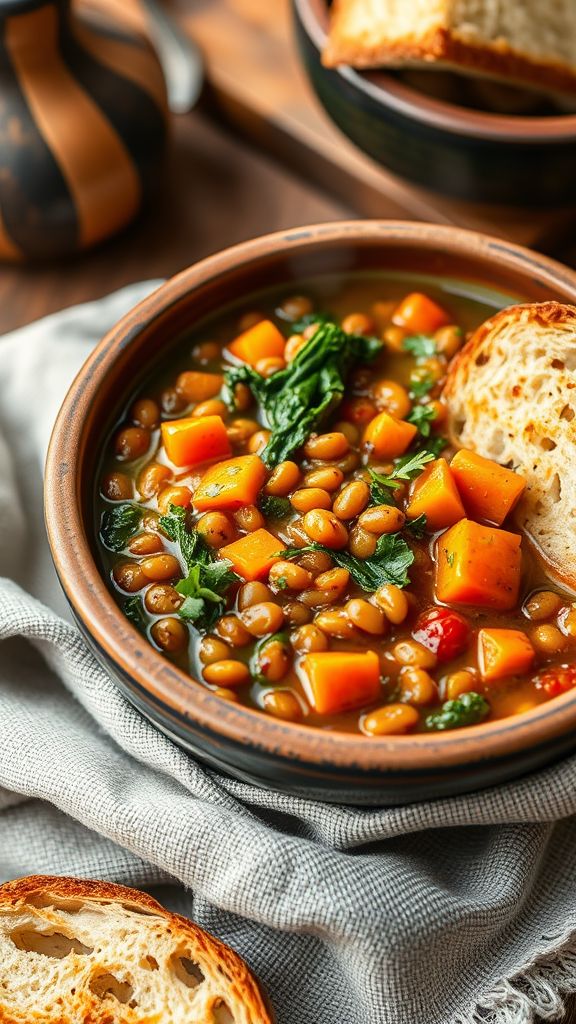 Lazy Day Lentil Stew  