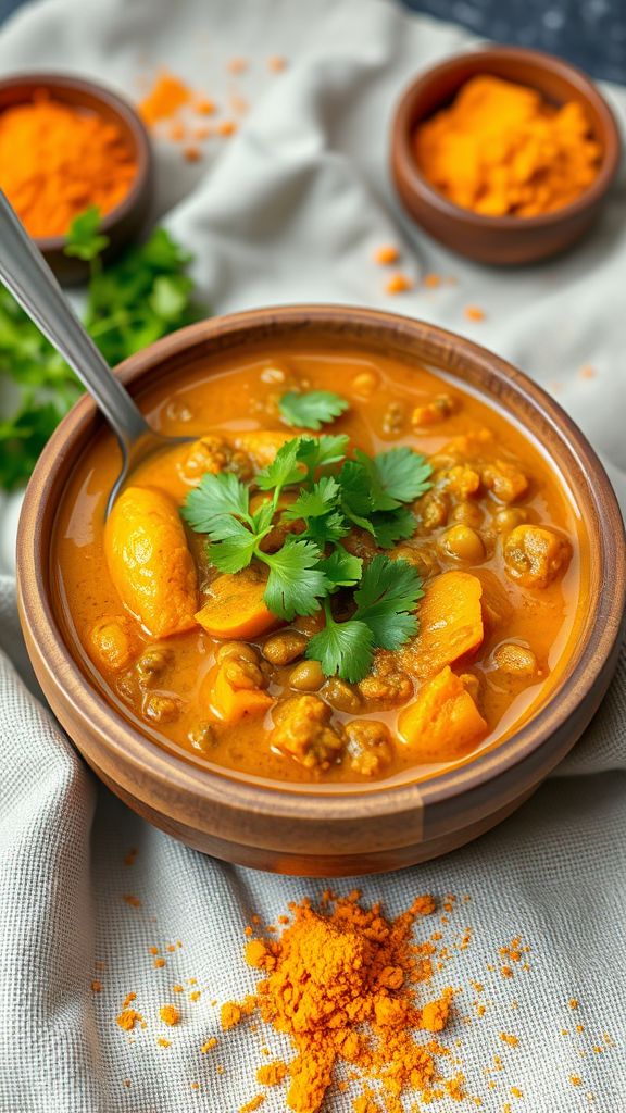 Lentil and Sweet Potato Curry