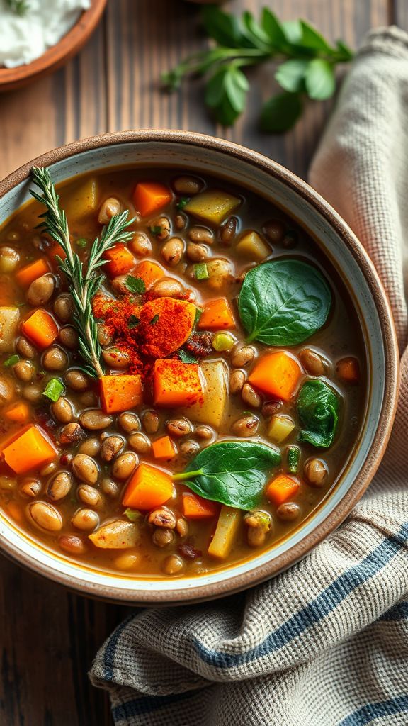 Lentil and Vegetable Soup  