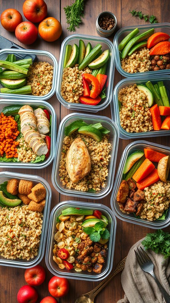 meal prep lunches that are both easy and delicious