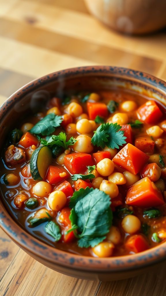 Mediterranean Chickpea Chili