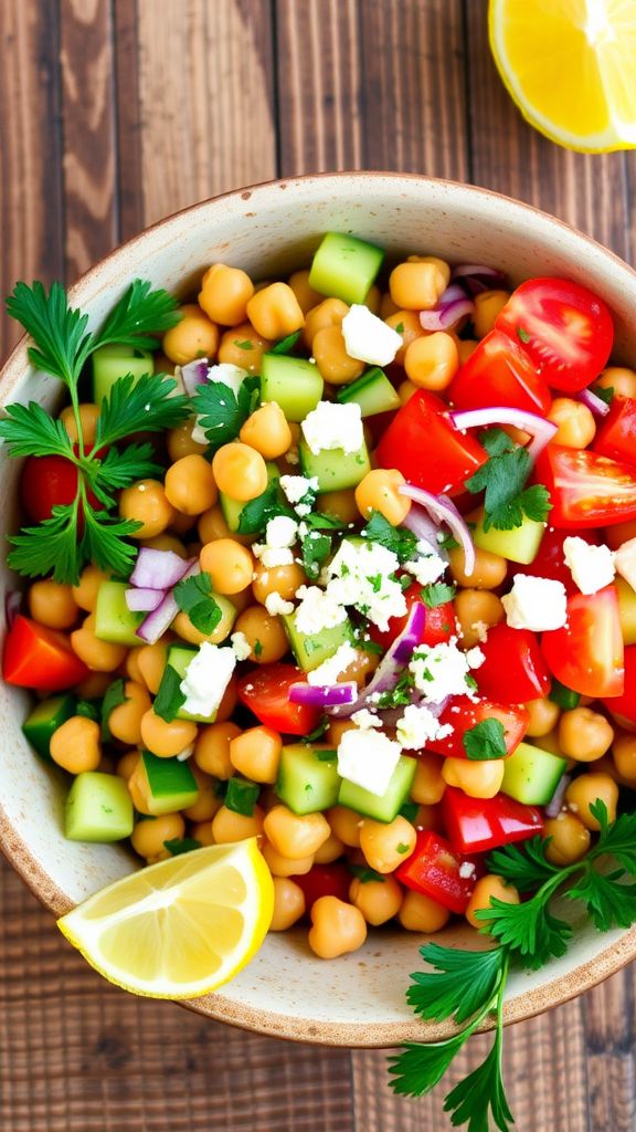 Mediterranean Chickpea Delight