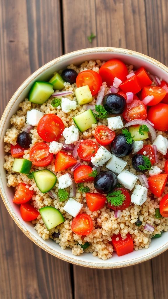 Mediterranean Grain Salad  