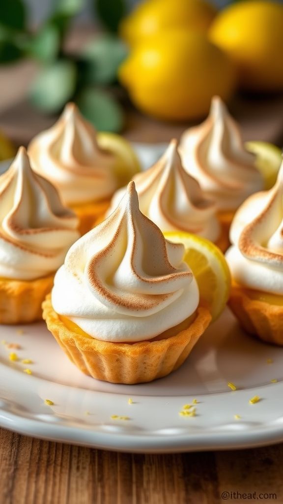 Mini Lemon Meringue Pies  