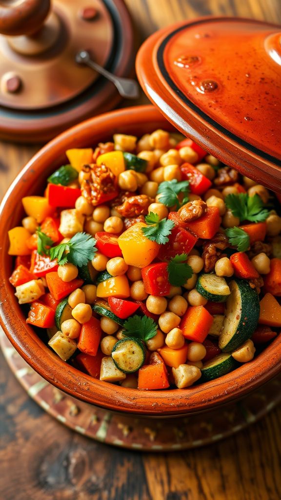 Moroccan-Spiced Vegetable Tagine