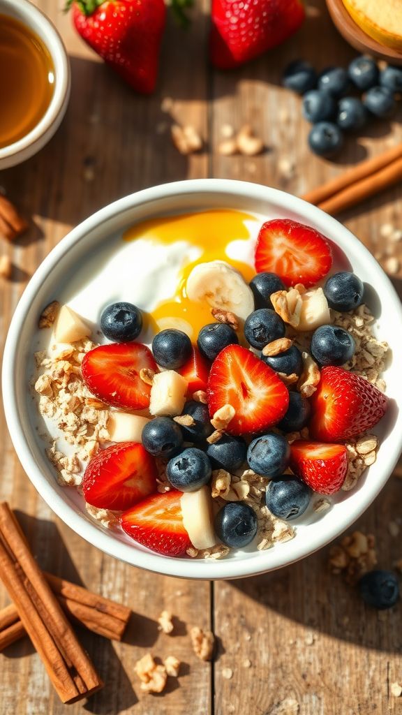 Muesli with Fresh Fruit  