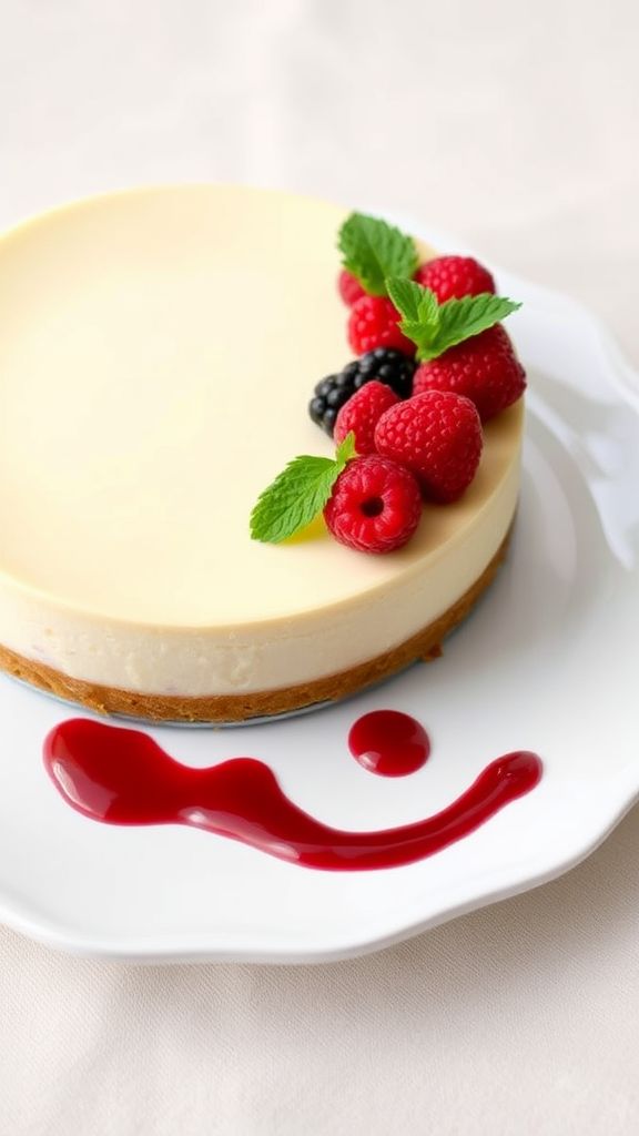 No-Bake Cashew Cream Cheesecake