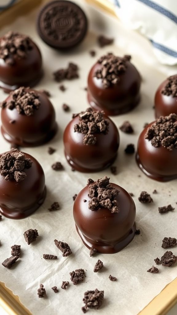 No-Bake Oreo Truffles  