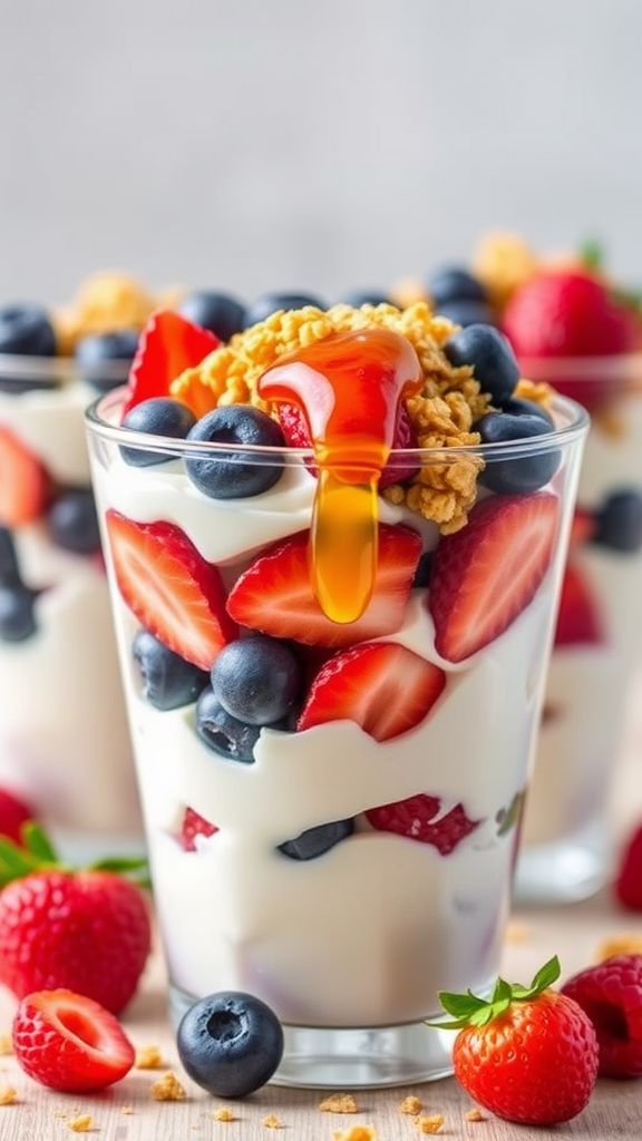 No-Cook Yogurt Parfaits