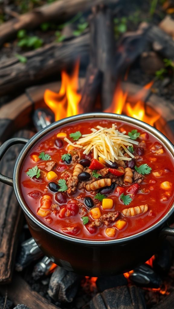 One-Pot Campfire Chili Delight