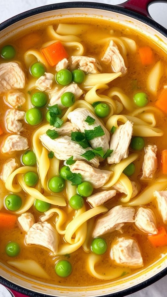 One-Pot Chicken Noodle Soup