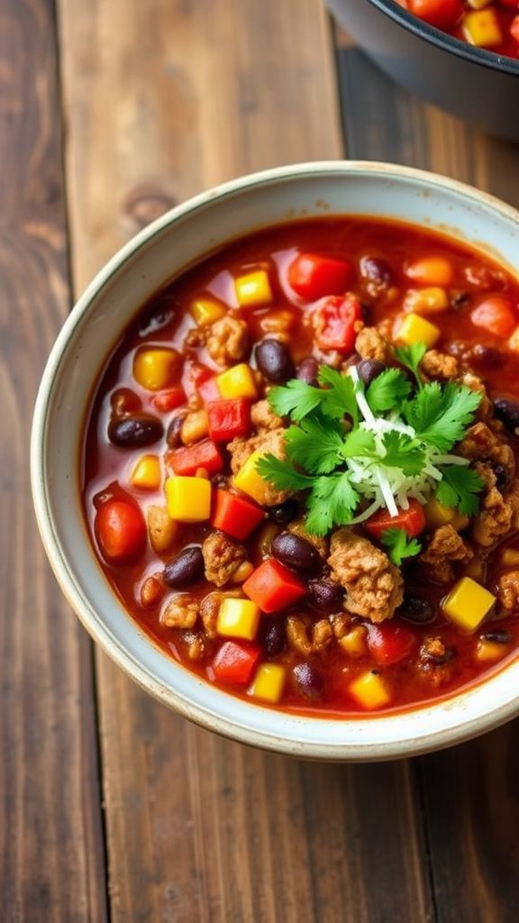 One-Pot Turkey Chili