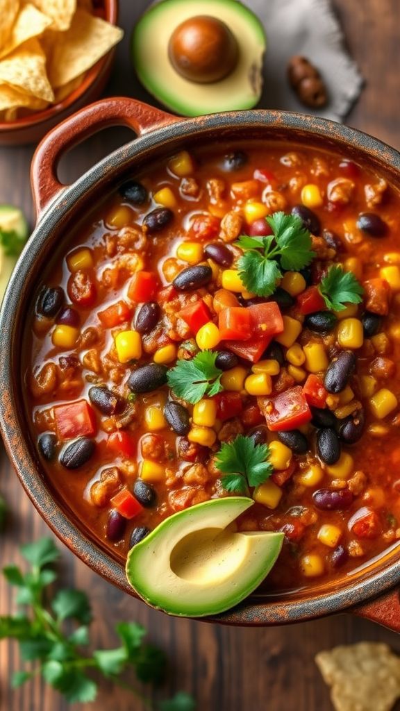 One-Pot Vegan Chili Delight  