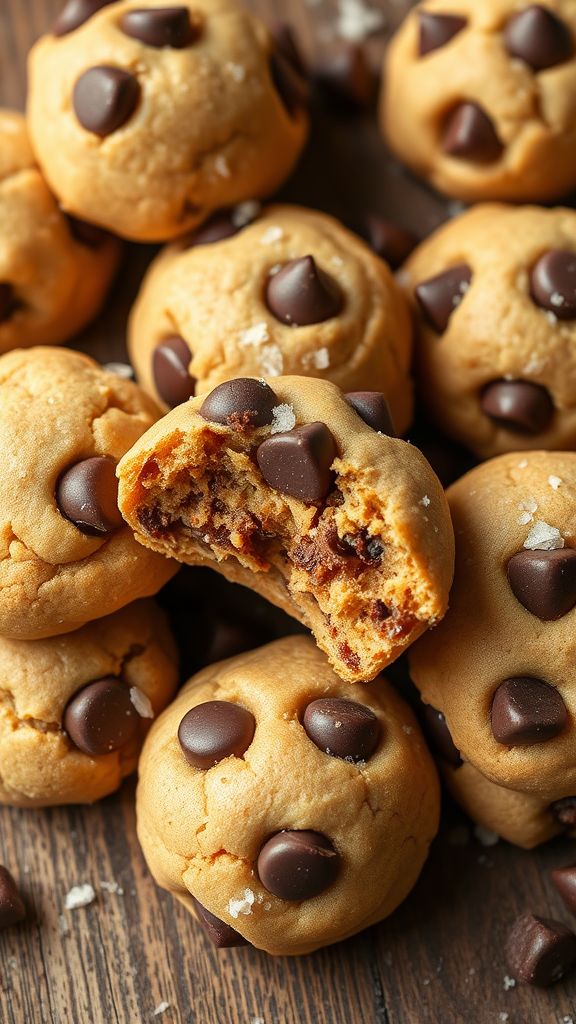 Peanut Butter Chocolate Chip Cookie Bites  