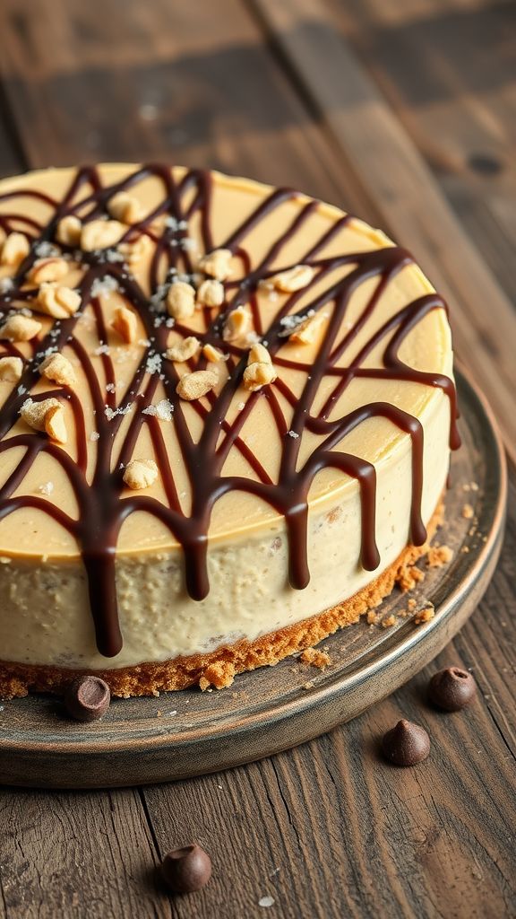 Peanut Butter Cup Vegan Cheesecake