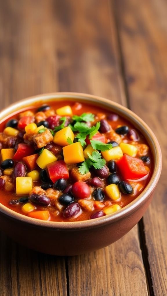 Plant-Based Protein-Packed Chili  