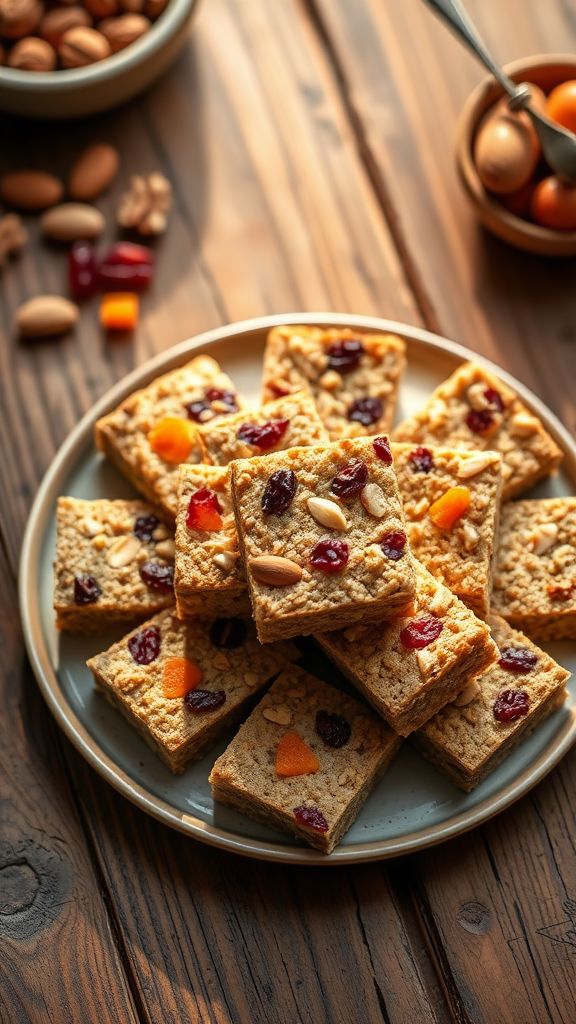 Portable Fruit and Nut Bars