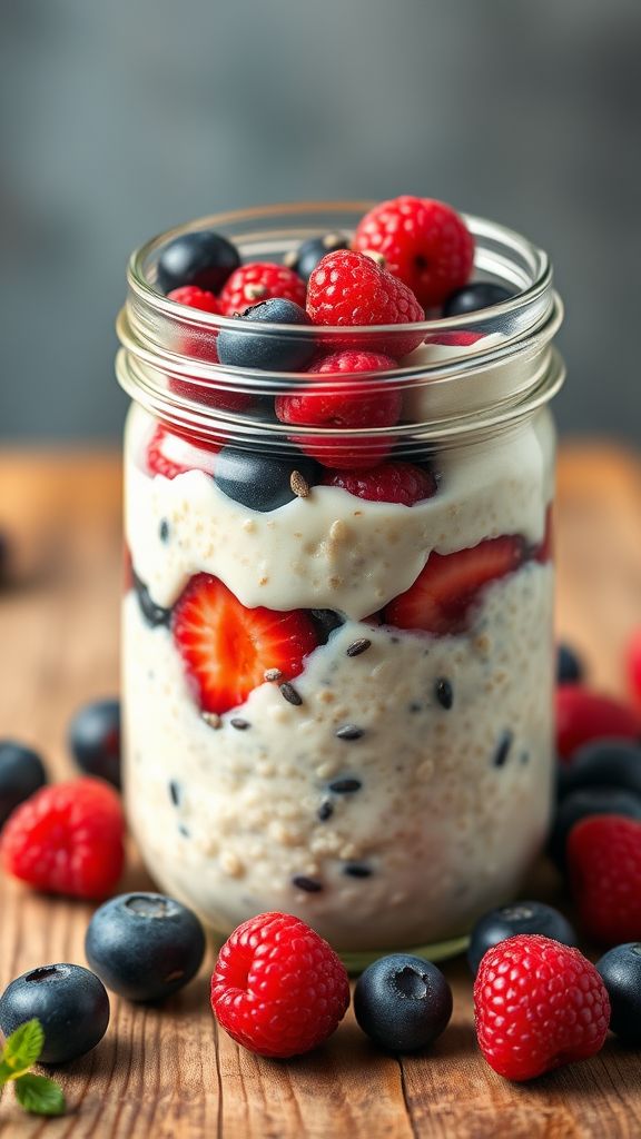 Protein-Packed Overnight Oats 