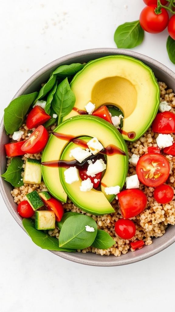 Quinoa and Veggie Power Bowls