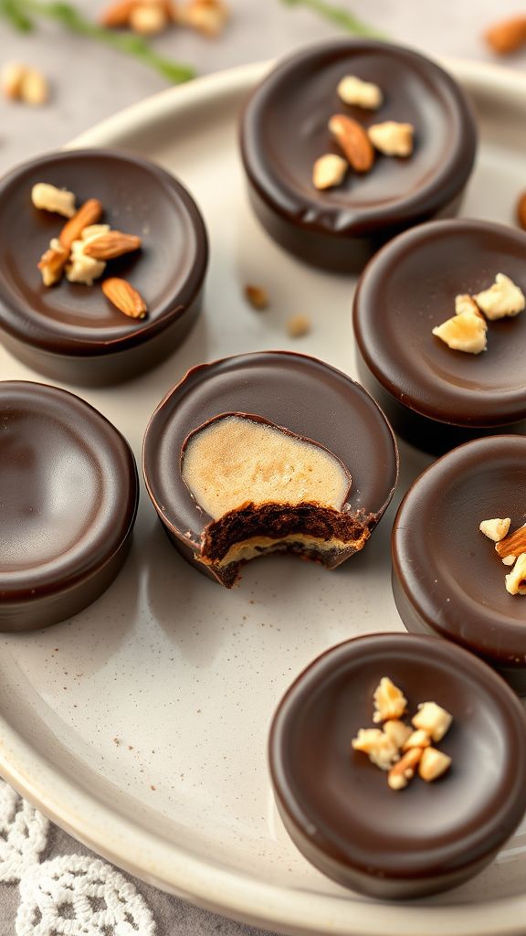 Raw Vegan Chocolate Cups