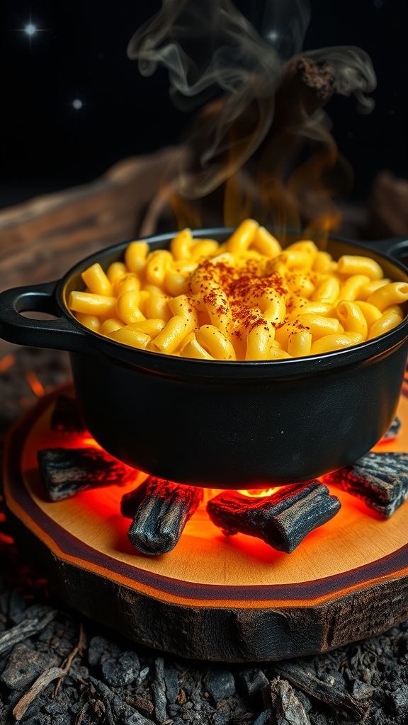 Satisfying Campfire Mac and Cheese