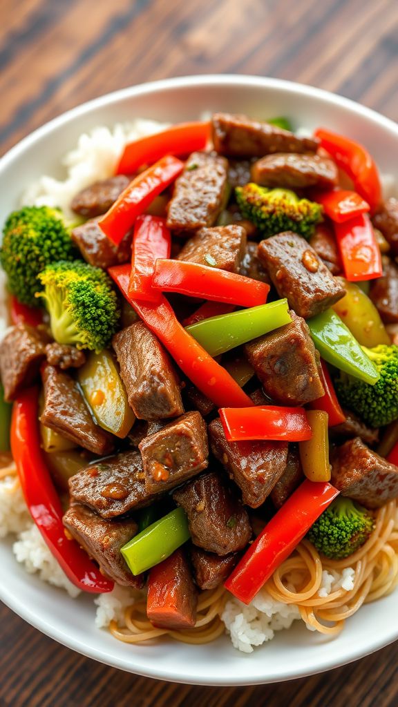 Savory Beef Stir-Fry Packs