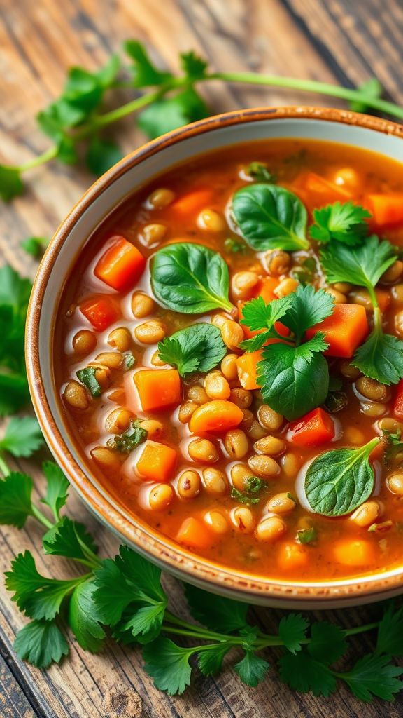 Simple Lentil Soup for the Week