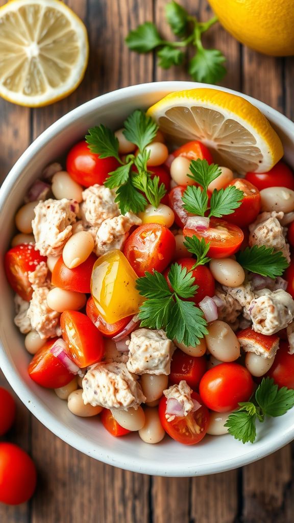 Simple Tuna and Bean Salad