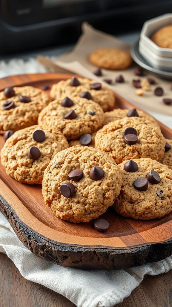 Simple Vegan Oatmeal Cookies