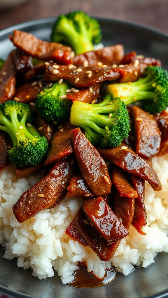 Sizzling Beef and Broccoli Stir-Fry