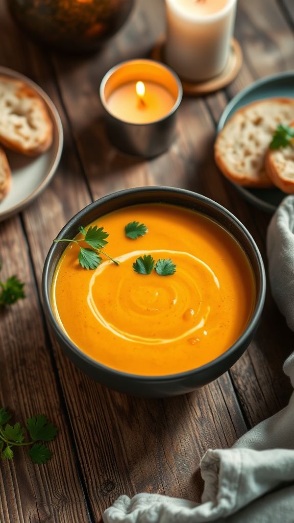 Smoky Butternut Squash Soup  