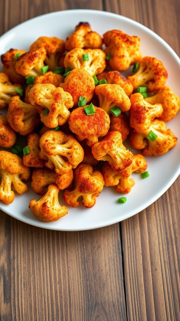 Smoky Roasted Cauliflower Bites  