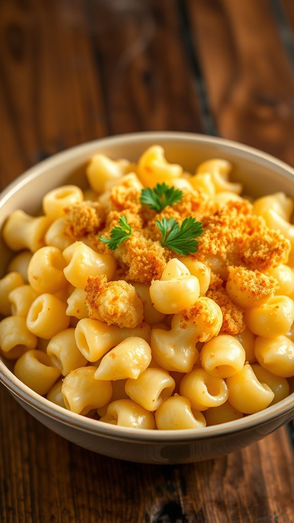 Smoky Roasted Cauliflower Mac and Cheese